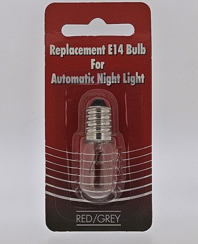 Red grey e08 replacement bulb - red/grey,