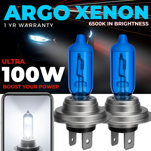 Headlight bulbs 100w super - h7,