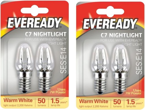 E14 night light bulbs - 4, |
